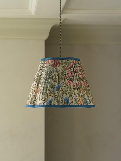 Woodland Weeds Pleated Easy Fit Lampshade - 35cm