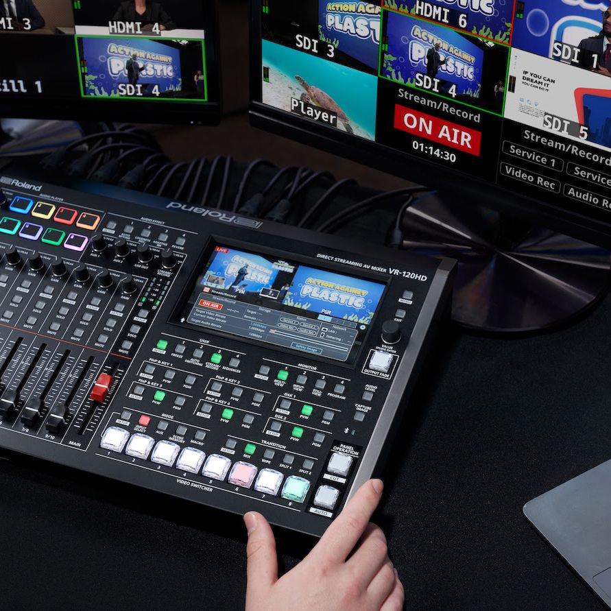 Introducing the New Roland Direct Streaming AV Mixer | AVNetwork