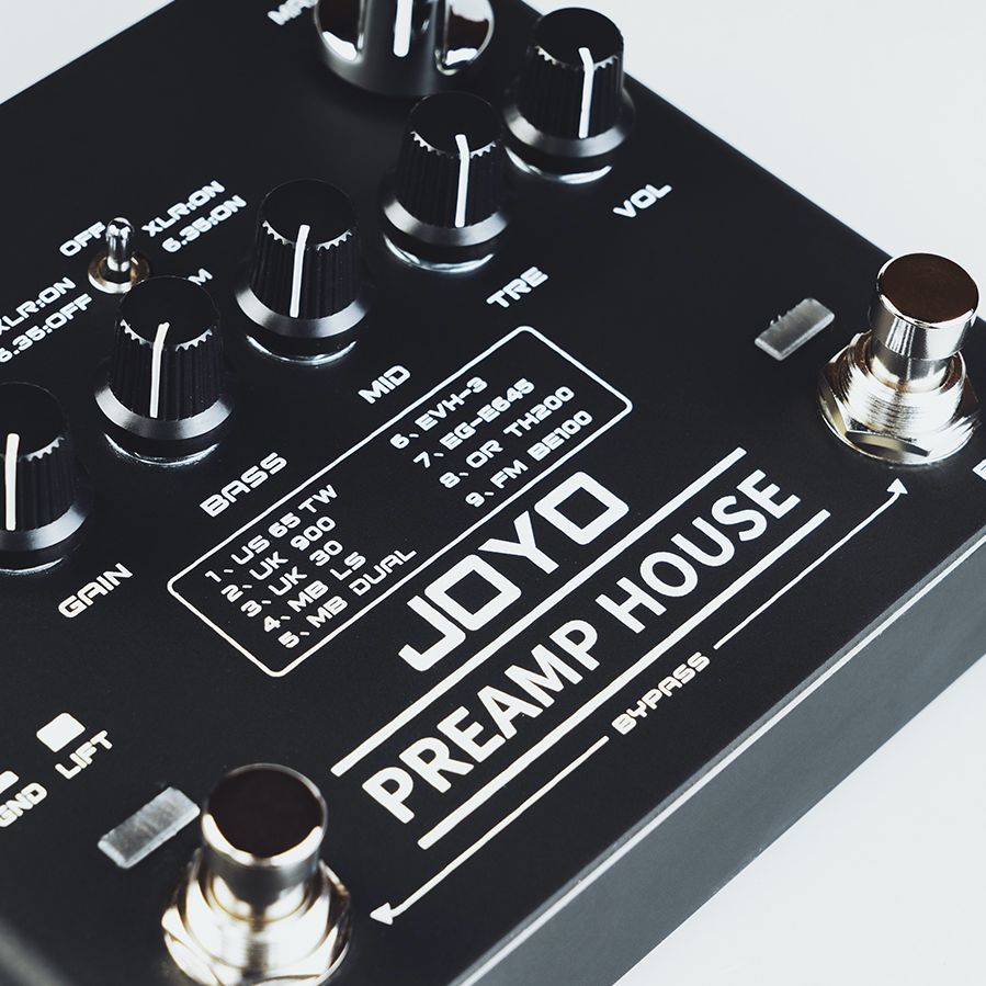 Joyo's Preamp House pedal packs 9 amps under one roof