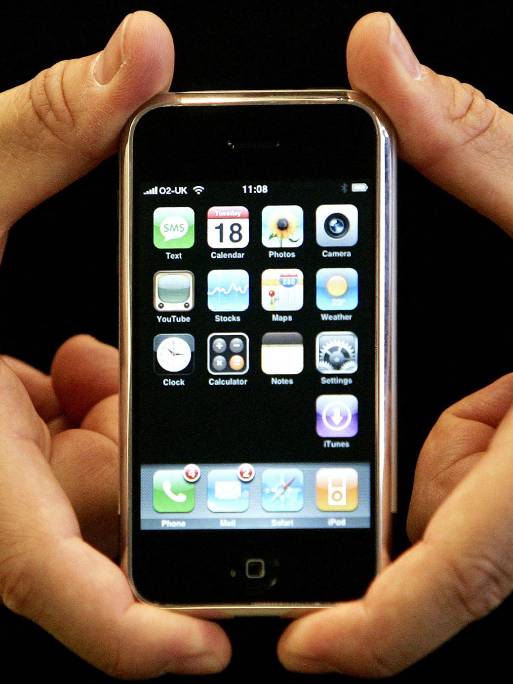 The first generation iPhone (2007)