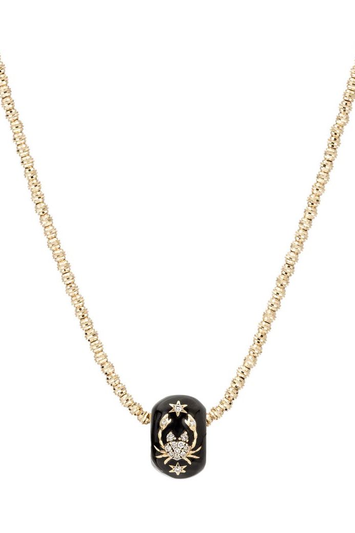 Diamond Zodiac Pendant Necklace