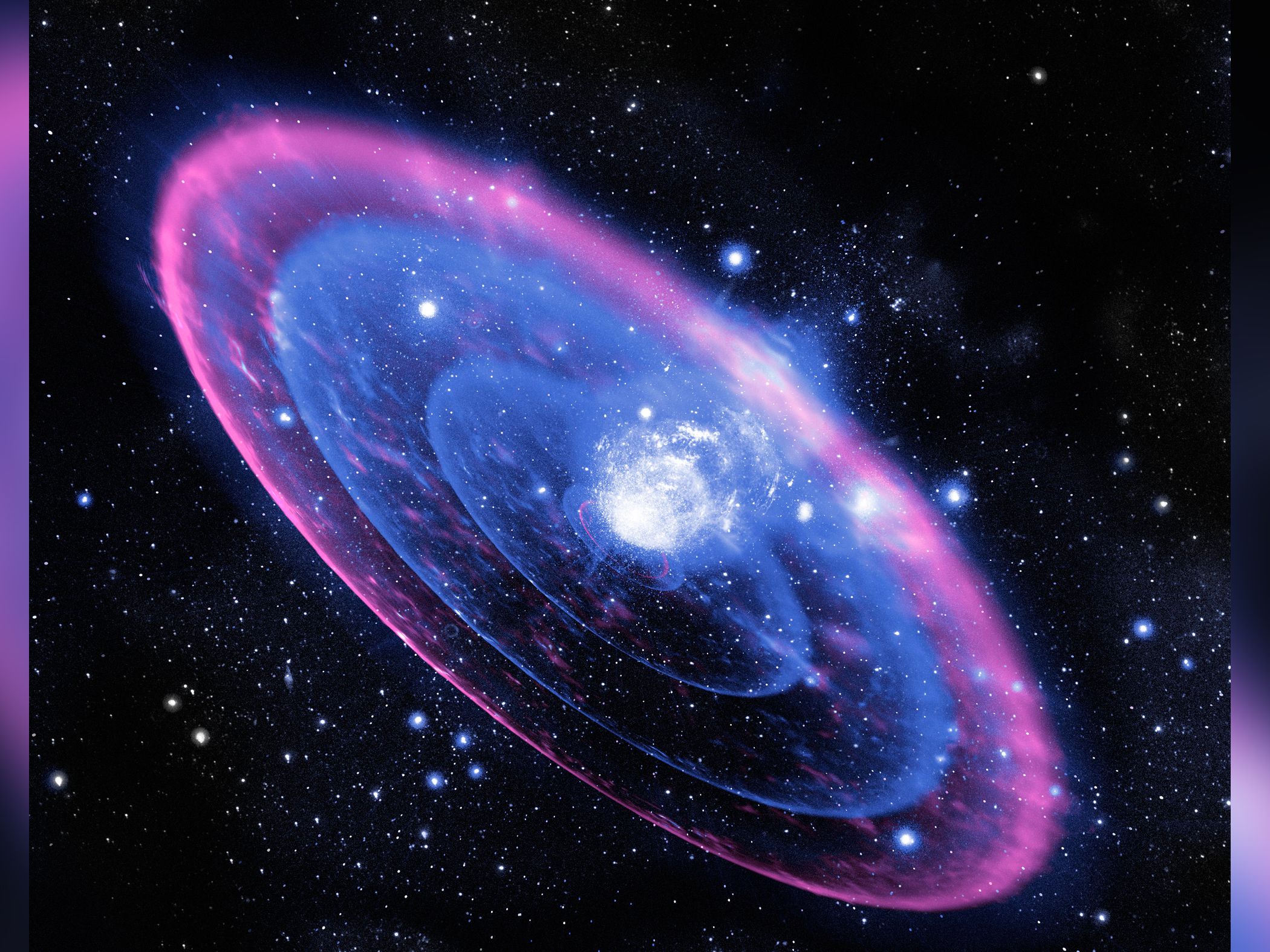 A giant star ate its dead neighbor and caused one of the brightest