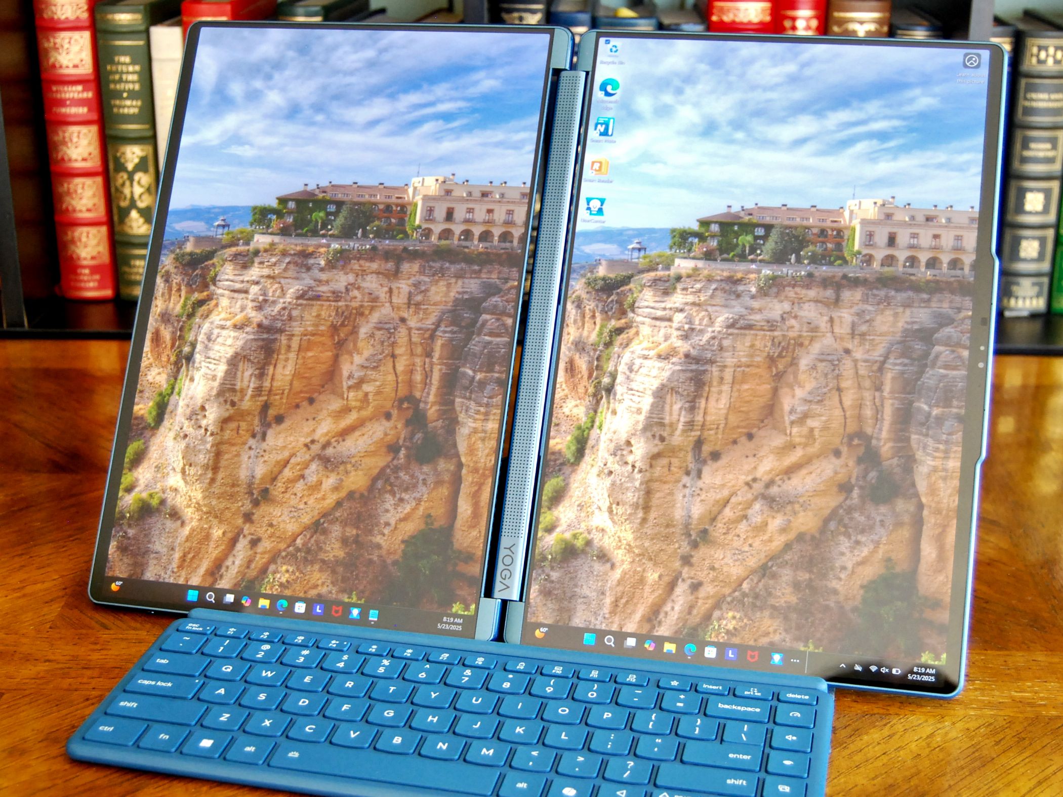Hands-on with Lenovo's gorgeous dual-screen OLED laptop