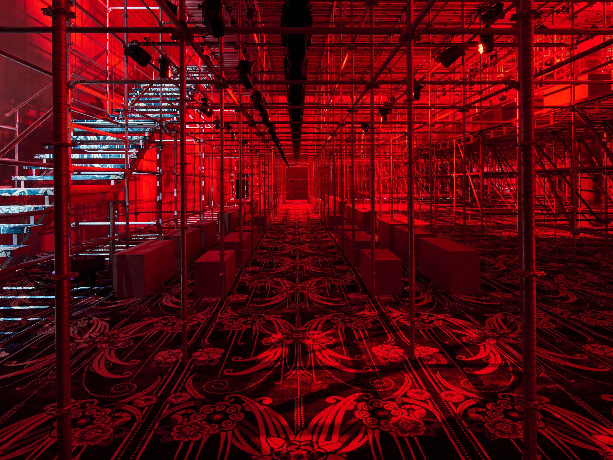 Prada's A/W 2025 menswear: a closer look at the show set
