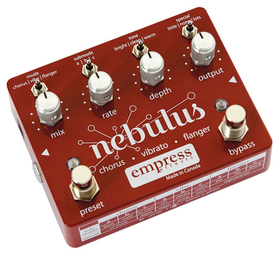 Empress Effects Nebulus モジュレーションエフェクター 【公式通販】 Empress Effects Nebulus モジュレーションエフェクター 【公式通販】