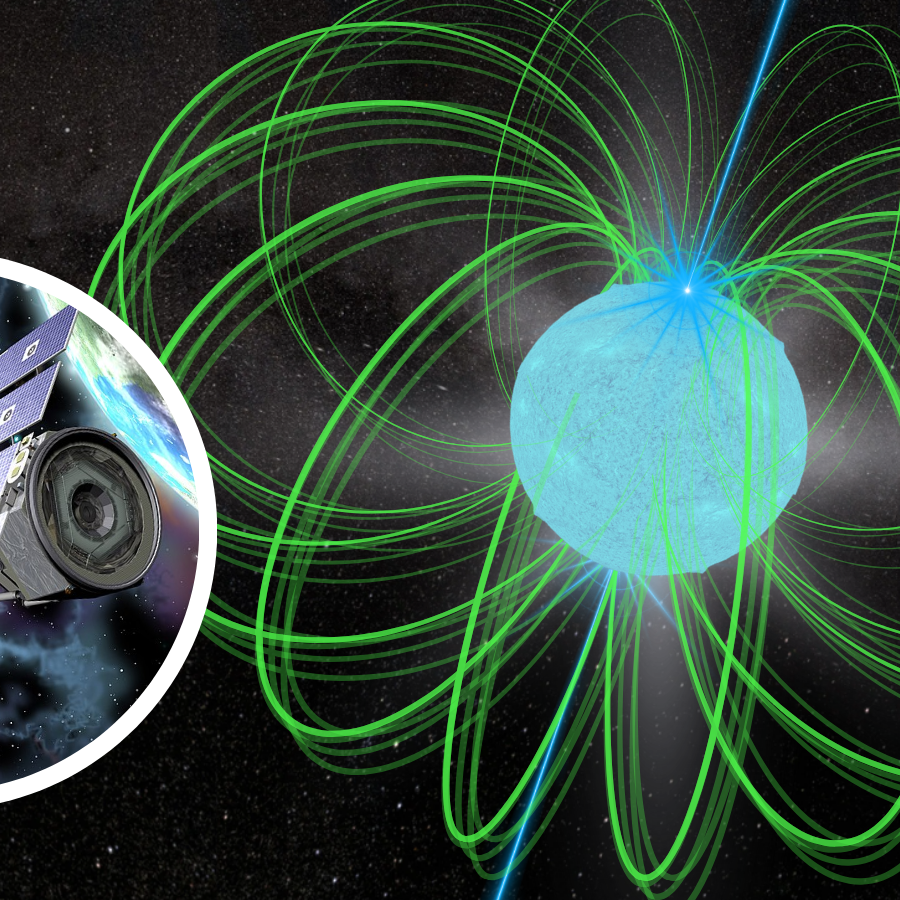 Super-magnetic dead star throws a violent temper tantrum as NASA X