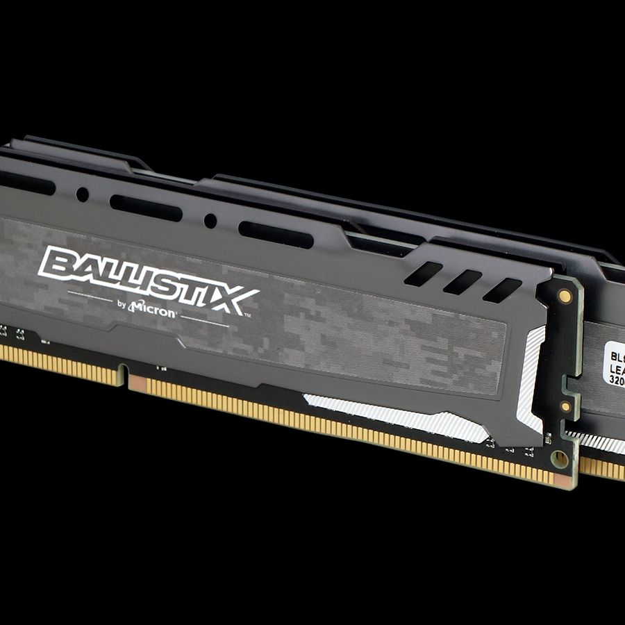 Ballistix Gaming Sport LT DDR4-3200 C16 Review: Value Kit, Hold