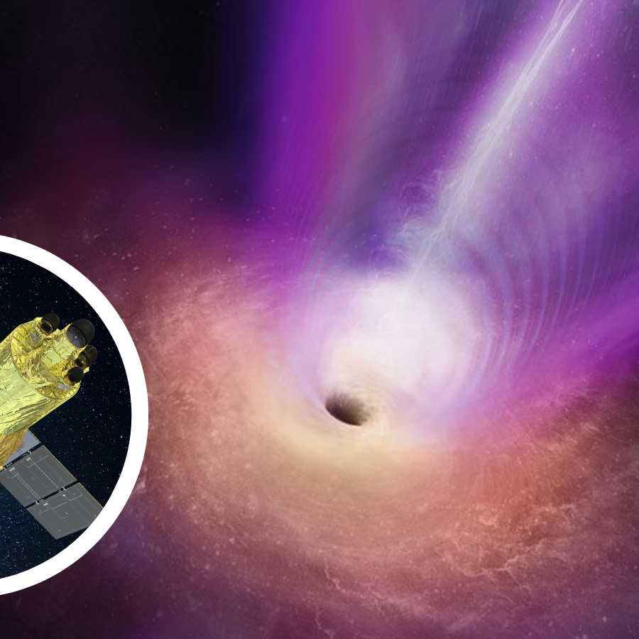 NASA X-ray spacecraft stares into the 'eye of the storm' swirling