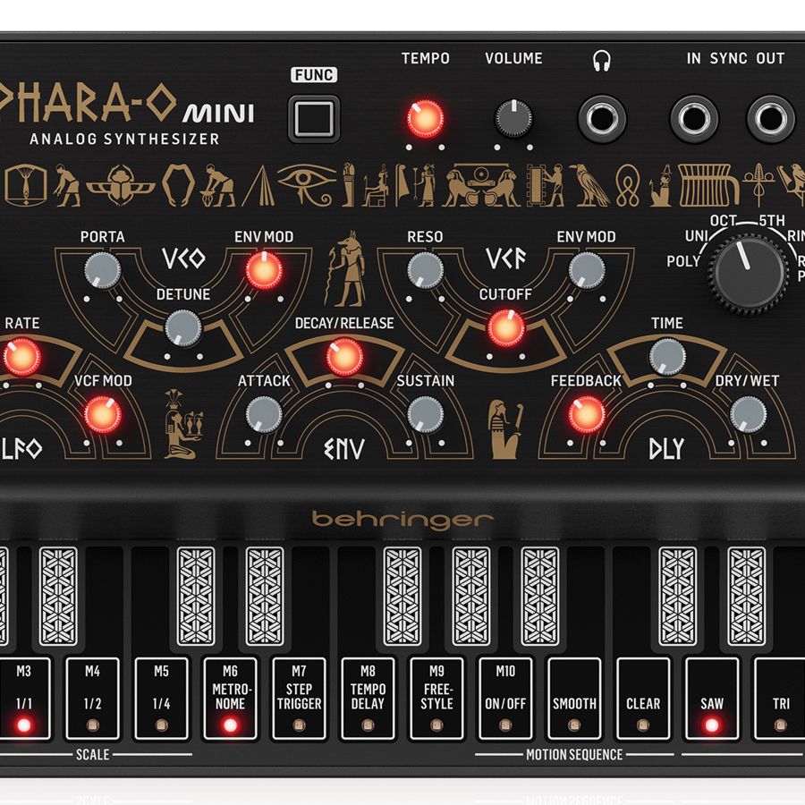 Behringer's Phara-O Mini is a clone of the Korg Volca Keys that's