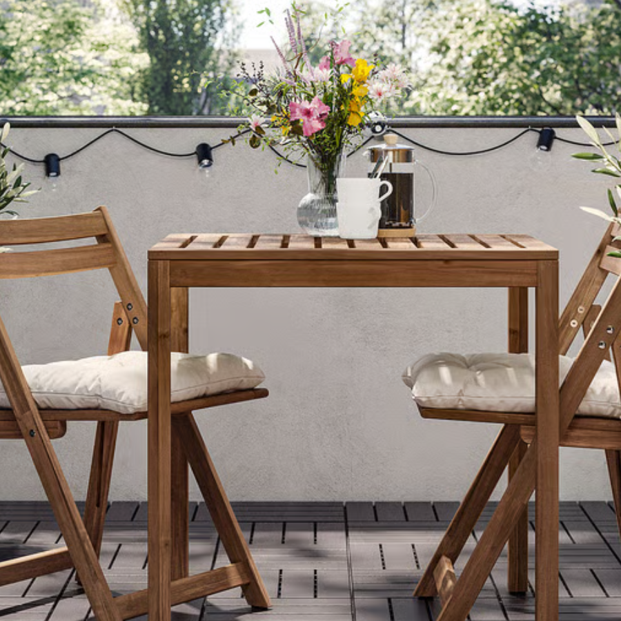 This IKEA Bistro Set Will Make Your Backyard Look Expensive