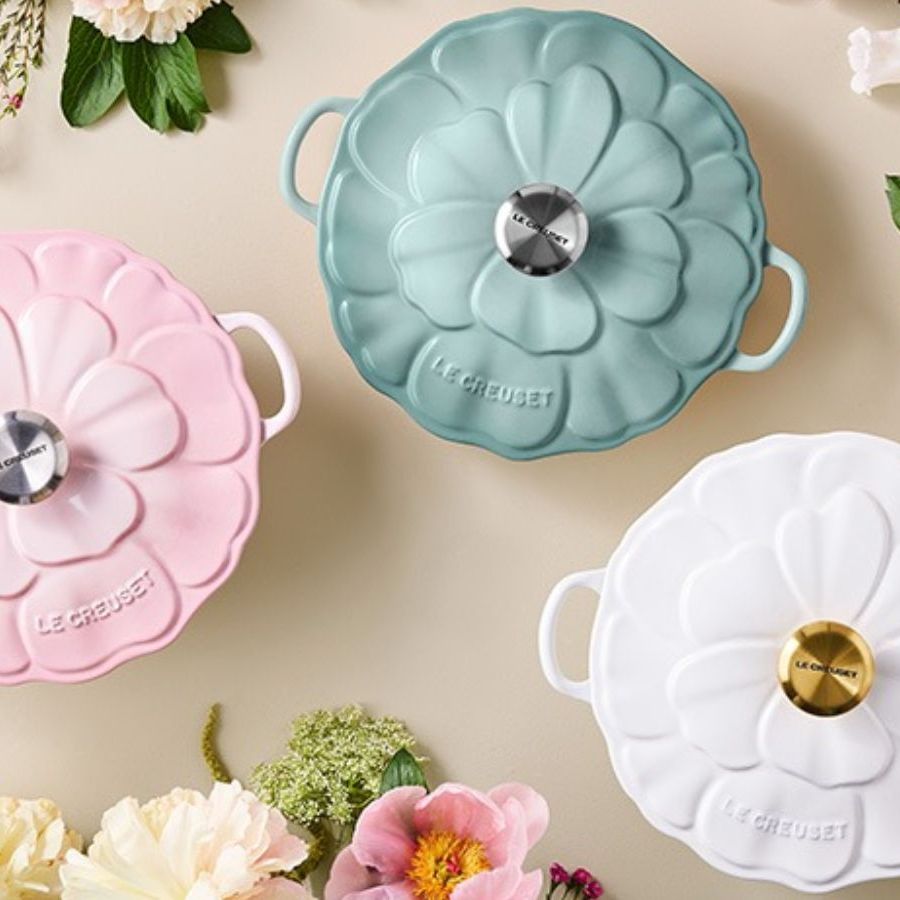 Le Creuset's In Bloom Spring Collection Is Selling Out | Homes and