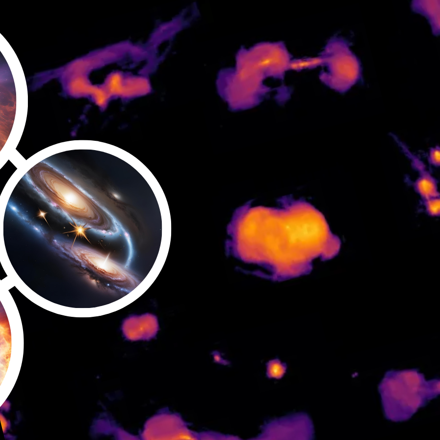 Black holes! Supernovas! Merging galaxies! Oh my! Largest radio