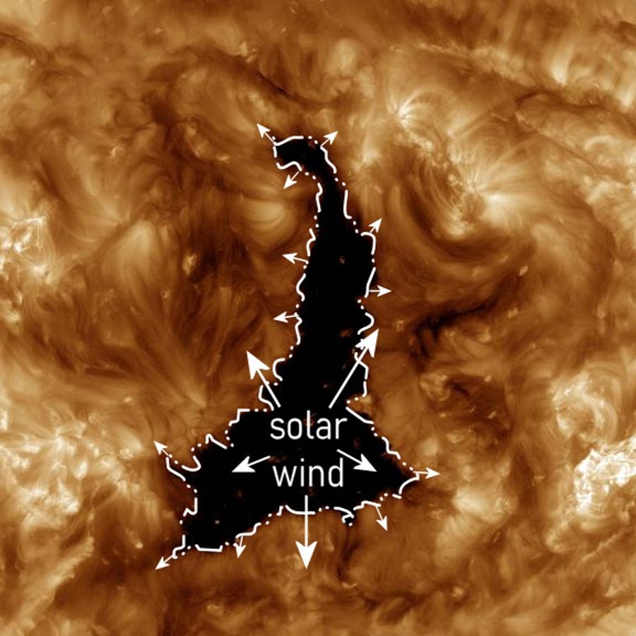 Gigantic 'hole' in the sun wider than 60 Earths is spewing superfast solar wind right at us | Live Science