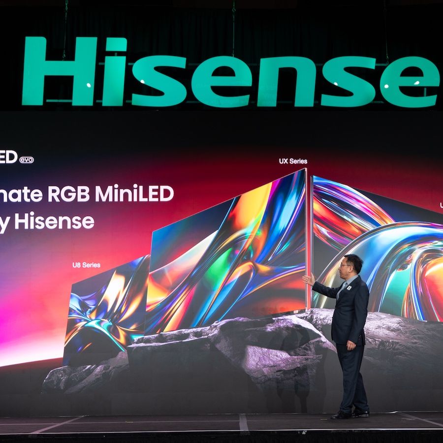 Hisense's latest TVs use extra coloured sub-pixels to tempt buyers
