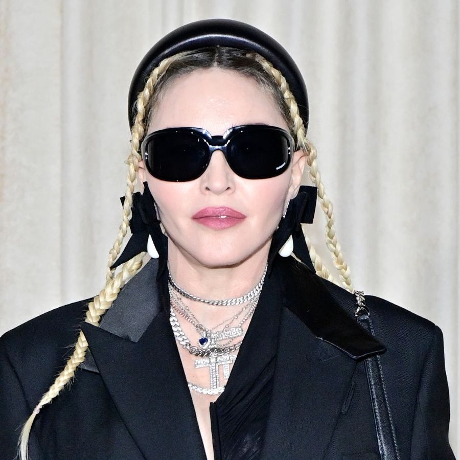 madonna christmas tree dress See Madonna's Matching Elf Costumes with Her Boyfriend and Kids