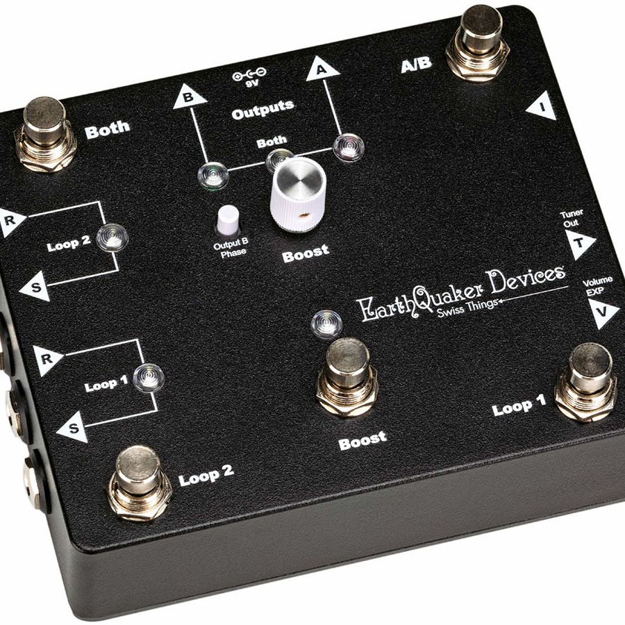 Review: EarthQuaker Devices Swiss Things Pedalboard