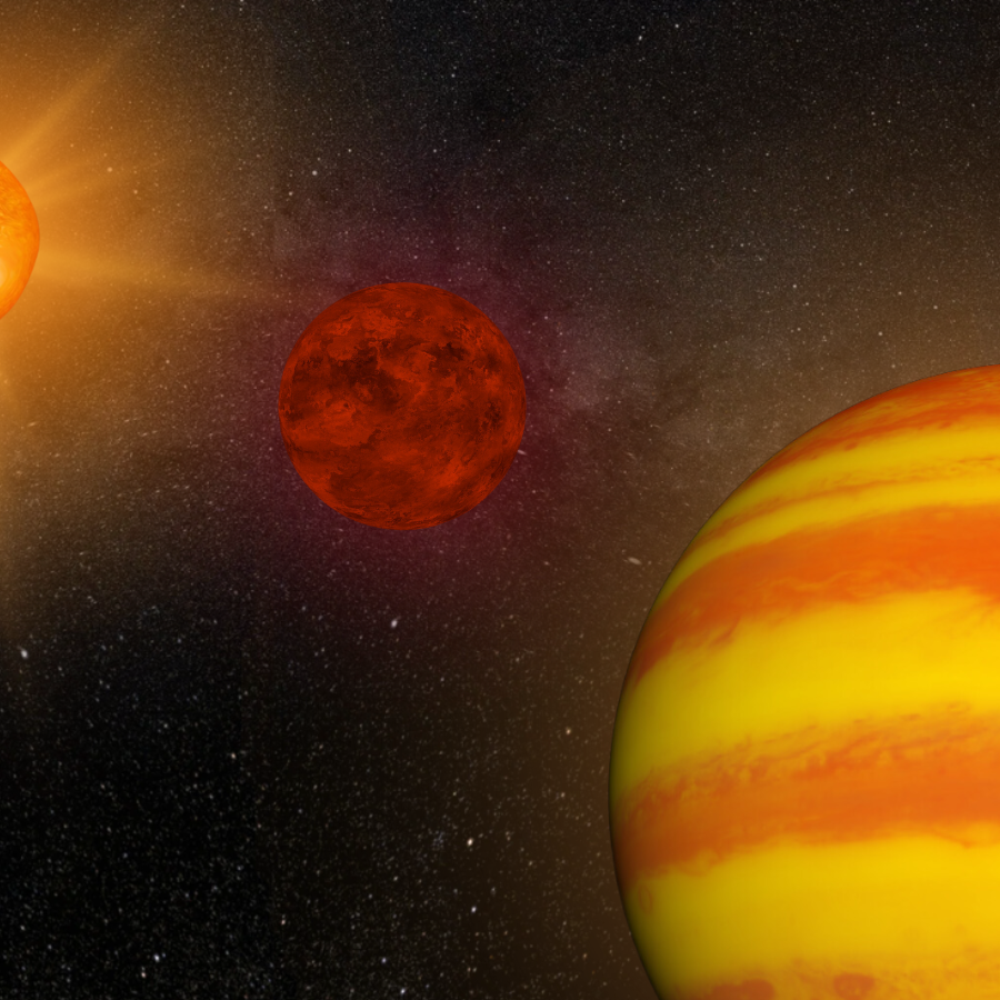 Giant exoplanet the size of 2 Jupiters has a hidden companion
