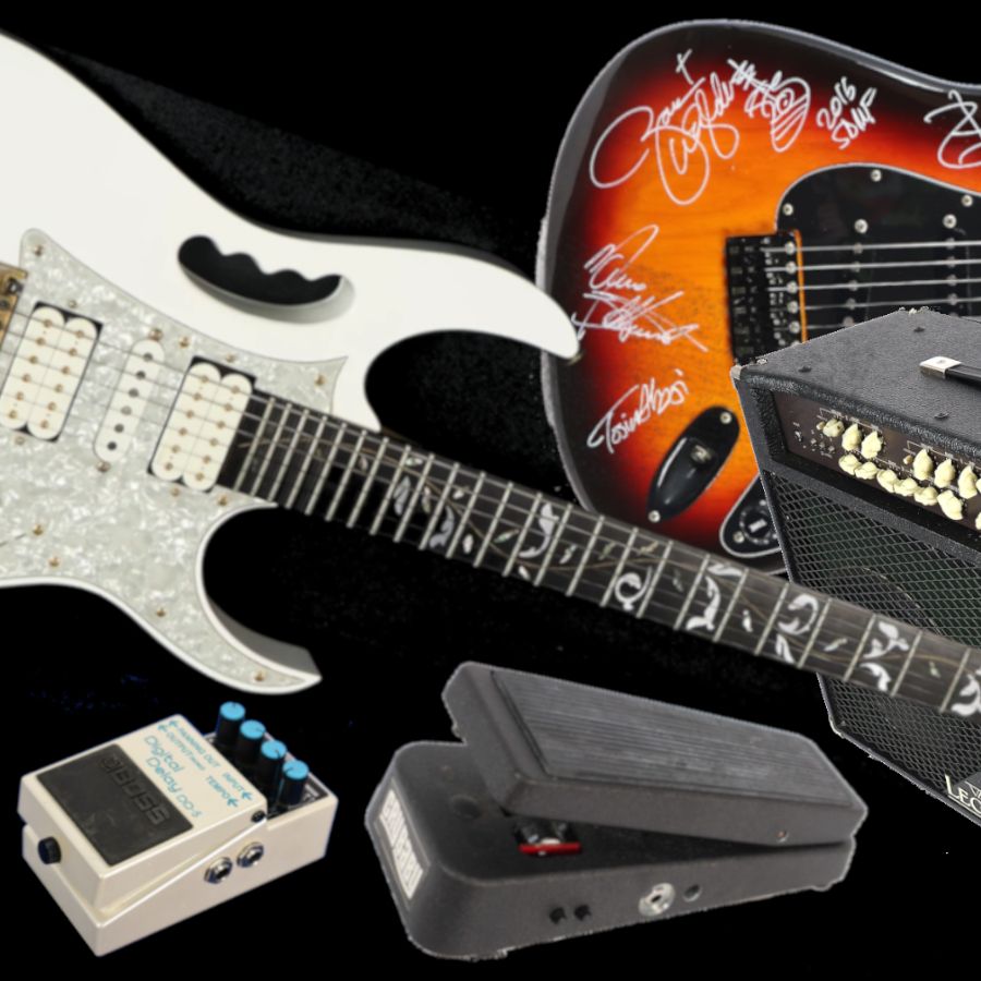 Ibanez RG550 steve vai 本人サイン入り Ibanez RG550 steve vai 本人サイン入り