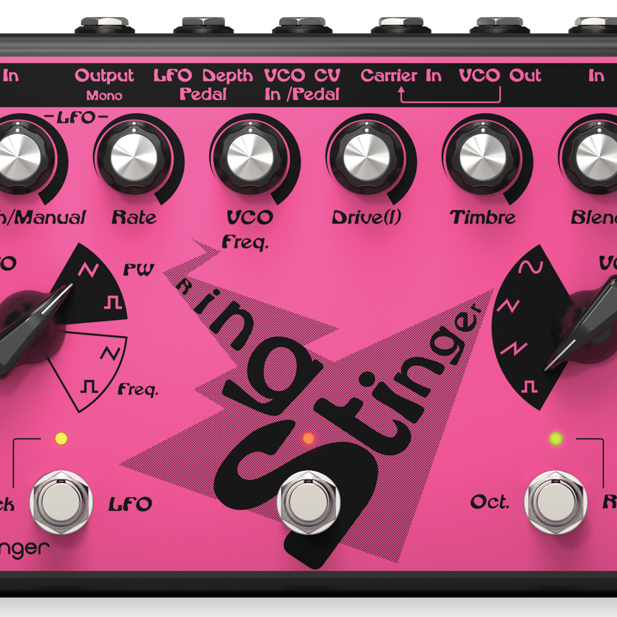 Behringer clones the Lovetone Ring Stinger, a cult classic ring