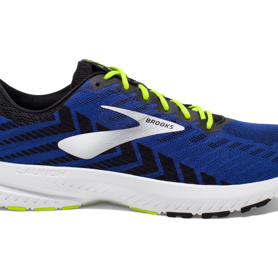 Brooks Launch 6 Mens Running Shoes Energize Patriotic Print Size 9 New Brooks Launch 6 Old Glory USA Flag Running Shoe Mens Size 9  main image 3