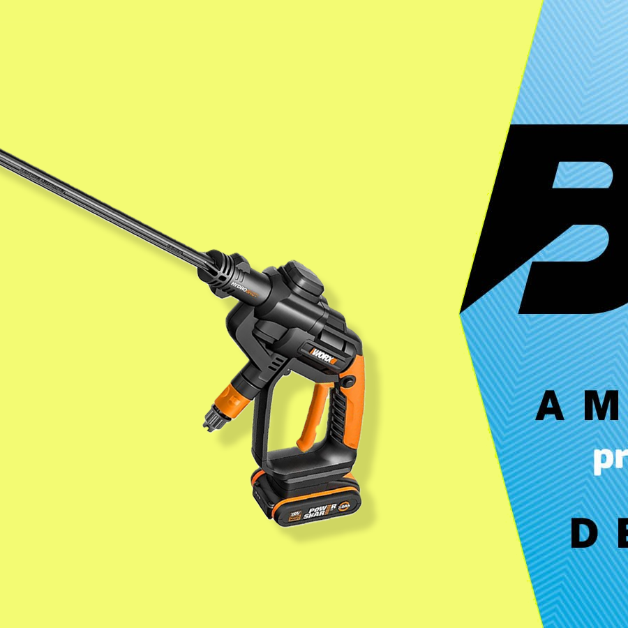 This battery operated pressure washer is ideal for post-ride MTB