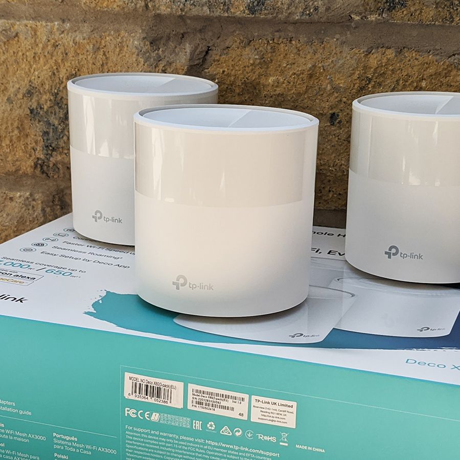 TP-link DECO X60　完動品 TP-Link Deco X60 Wi-Fi 6 AX3000 Whole-Home Mesh Wi-Fi System