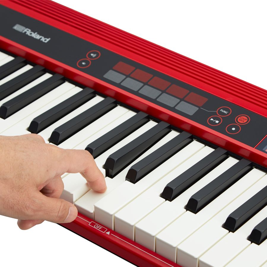 Roland GO:KEYS 61鍵 レッド Roland GO KEYS GO-61K 61-Key Music Creation Keyboard Red | eBay