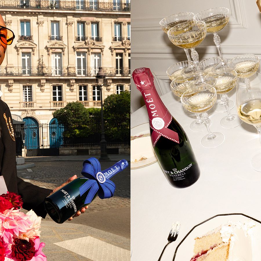 Pharrell Williams' and Moët & Chandon's new birthday bottle