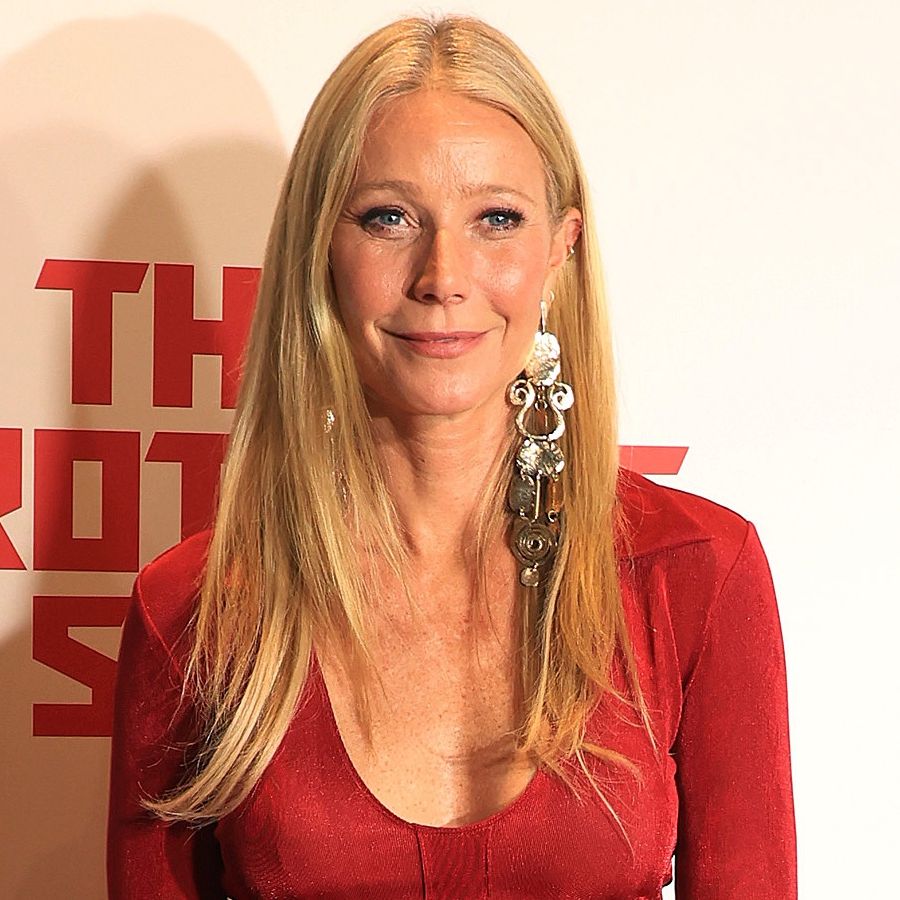 gwyneth paltrow orange dress Gwyneth Paltrow ...XoXo