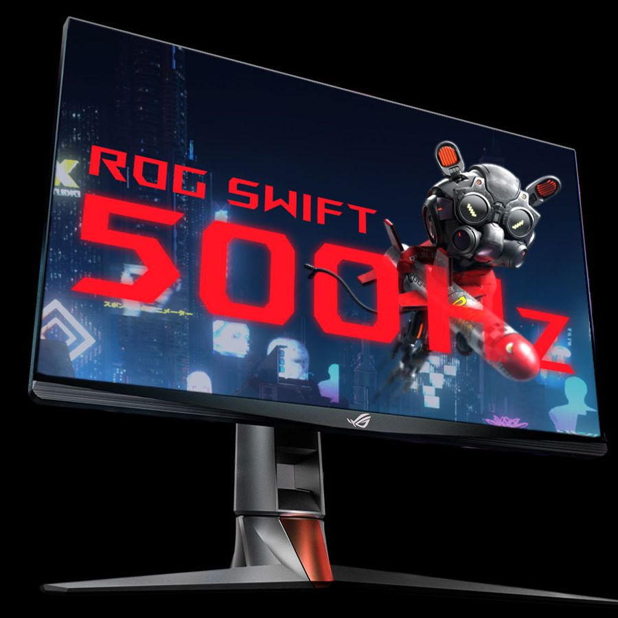 Asus ROG Swift 500 Hz G-Sync Monitor Showcased at Nvidia Computex