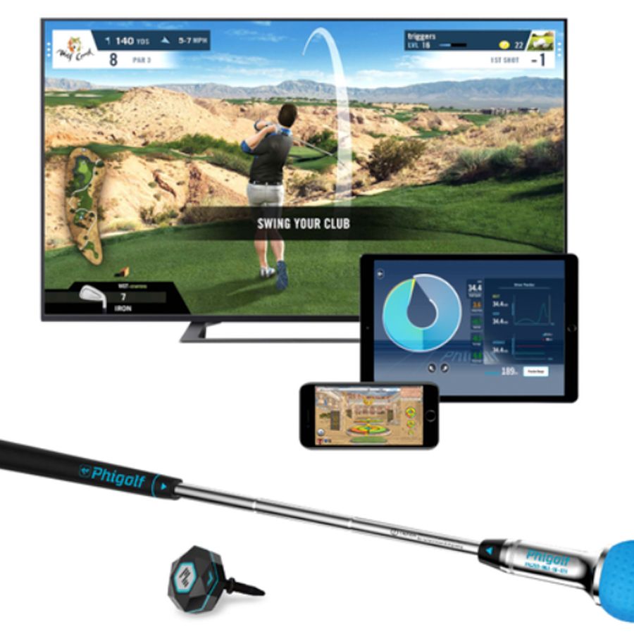 その他 Phigolf  Golf Simulator Phigolf 2 Golf Simulator with Swing Stick for Indoor