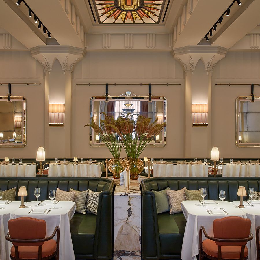 Claridges new Art-Deco restaurant is a beacon for elegance and fine dining   Wallpaper*