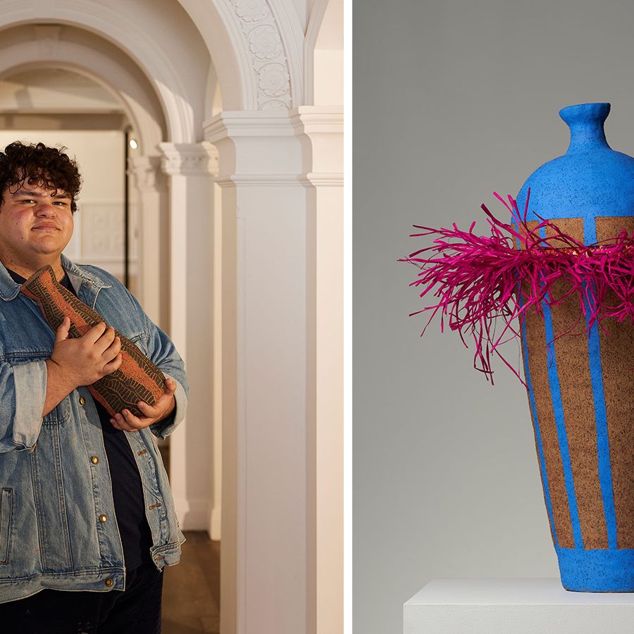ほ*る様 SMI ACS アートオブクリエイティブセリング Alfred Lowe wins the Shelley Simpson Ceramic Prize with Mud