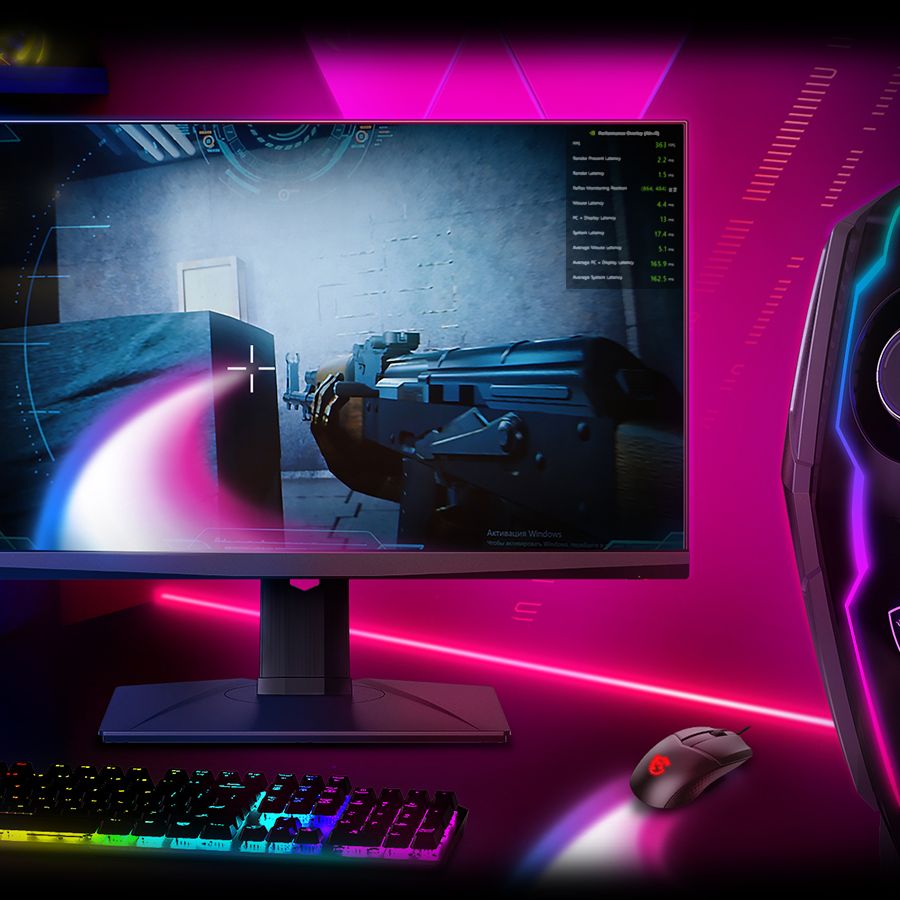 MSI Oculux NXG253R gaming monitor review: serious hardware for