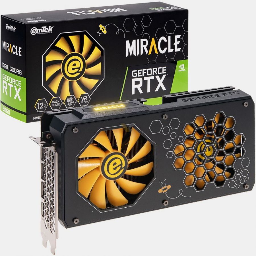 For the Bees: Emtek Launches Miracle GeForce RTX 3060 With