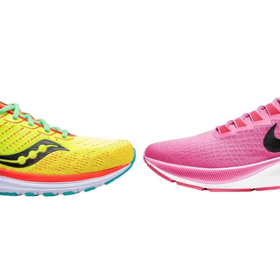 saucony vs nike running shoes