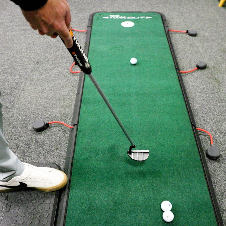 その他 AirBreak Adjustable Putting Mat AirBreak Adjustable Putting Green by Putt Out - Unboxing and