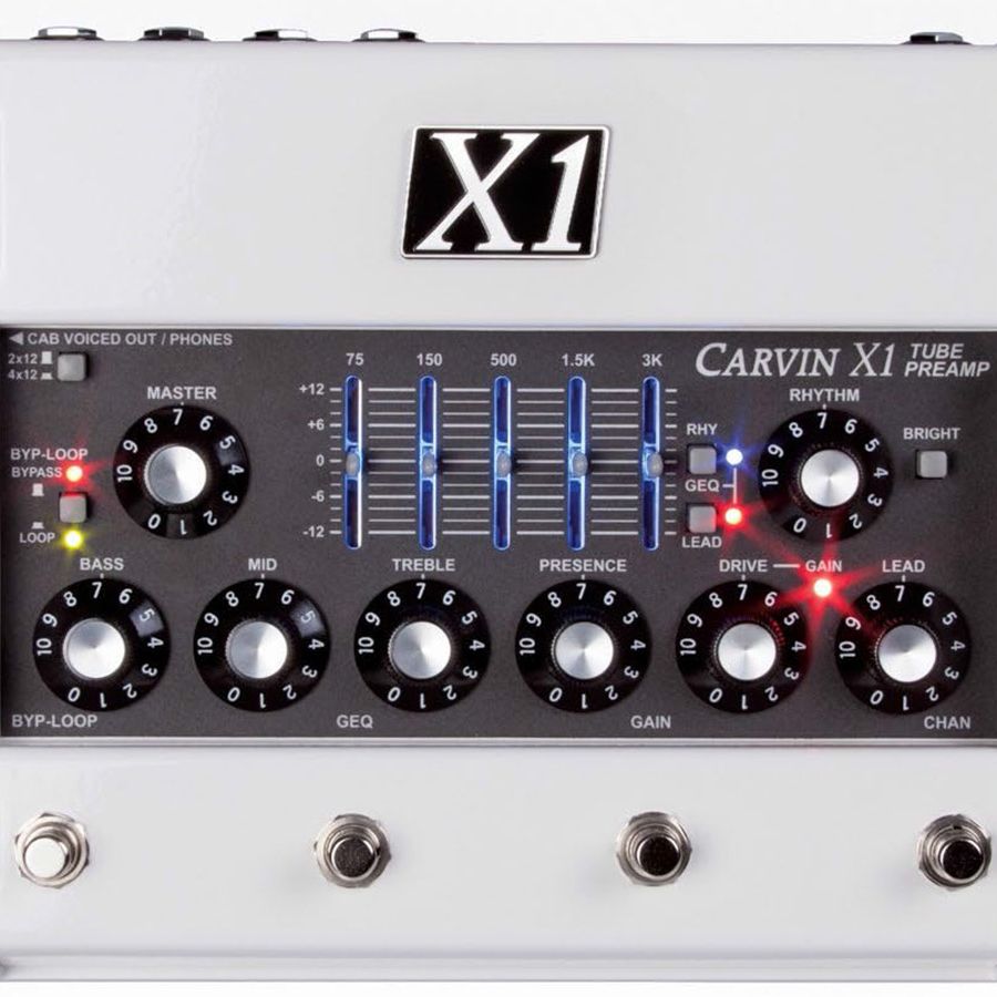 ギター Carvin X1 Preamp Carvin X1 Tube Guitar Preamp Pedal