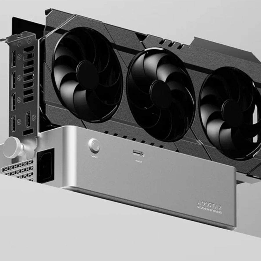 AODSTAR EGPU グレー AOOSTAR AG01 EGPU Dock with OCulink Port Built-in Huntkey 400W