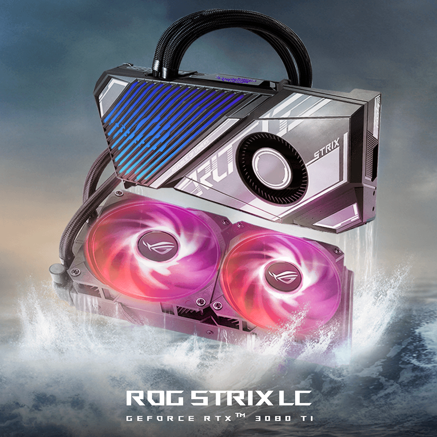 Asus Launches Hybrid-Cooled GeForce RTX 3080 Ti: Up to 1860 MHz