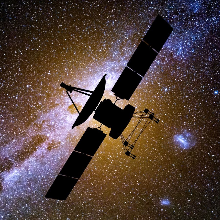Satellite coated in ultra-dark 'Vantablack' paint will