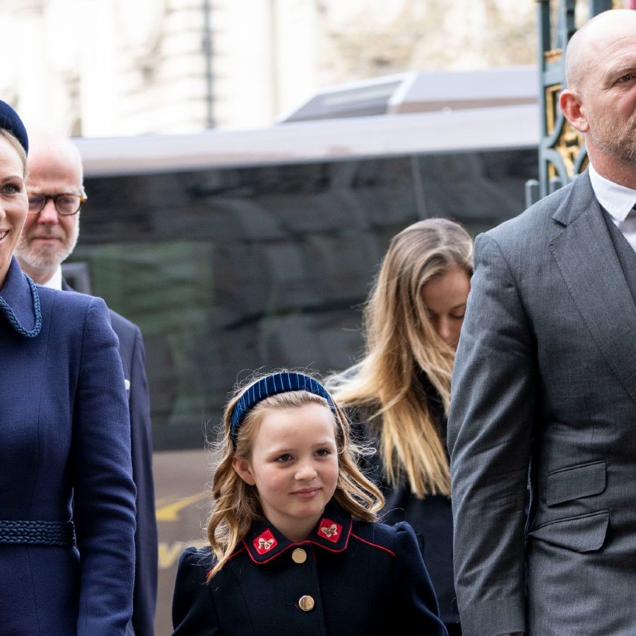 Mia Tindall wears Royal Family hand-me-down to memorial | Woman & Home