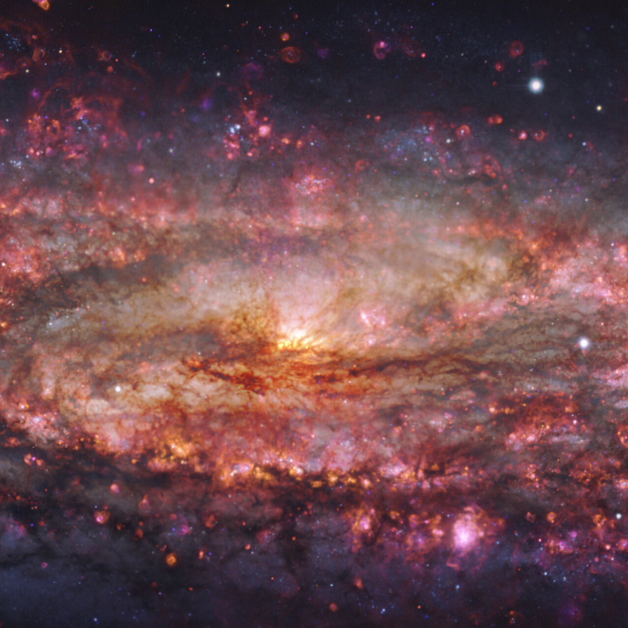 Astronomers capture the most intricate picture of a galaxy