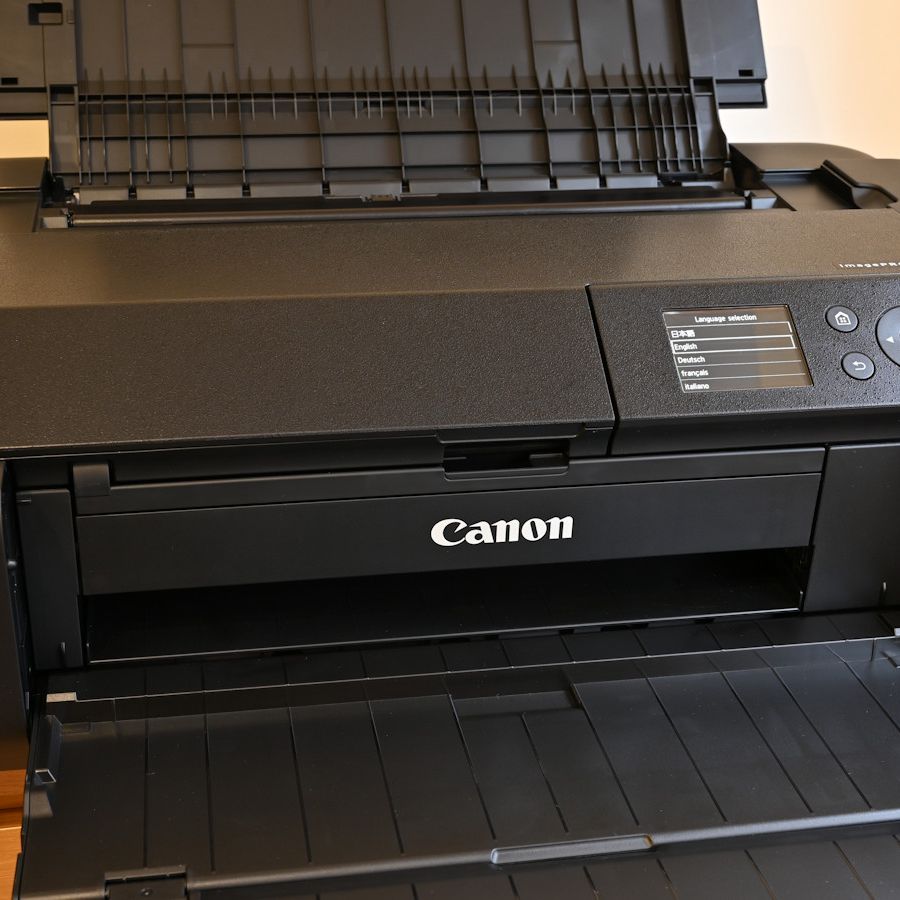 Precieze Stofhoes Voor Canon ImagePrograf Pro-300 – Op Maat, Zwart, Polypropyleen – Made In Germany – Beschermt Tegen Stof En Vuil