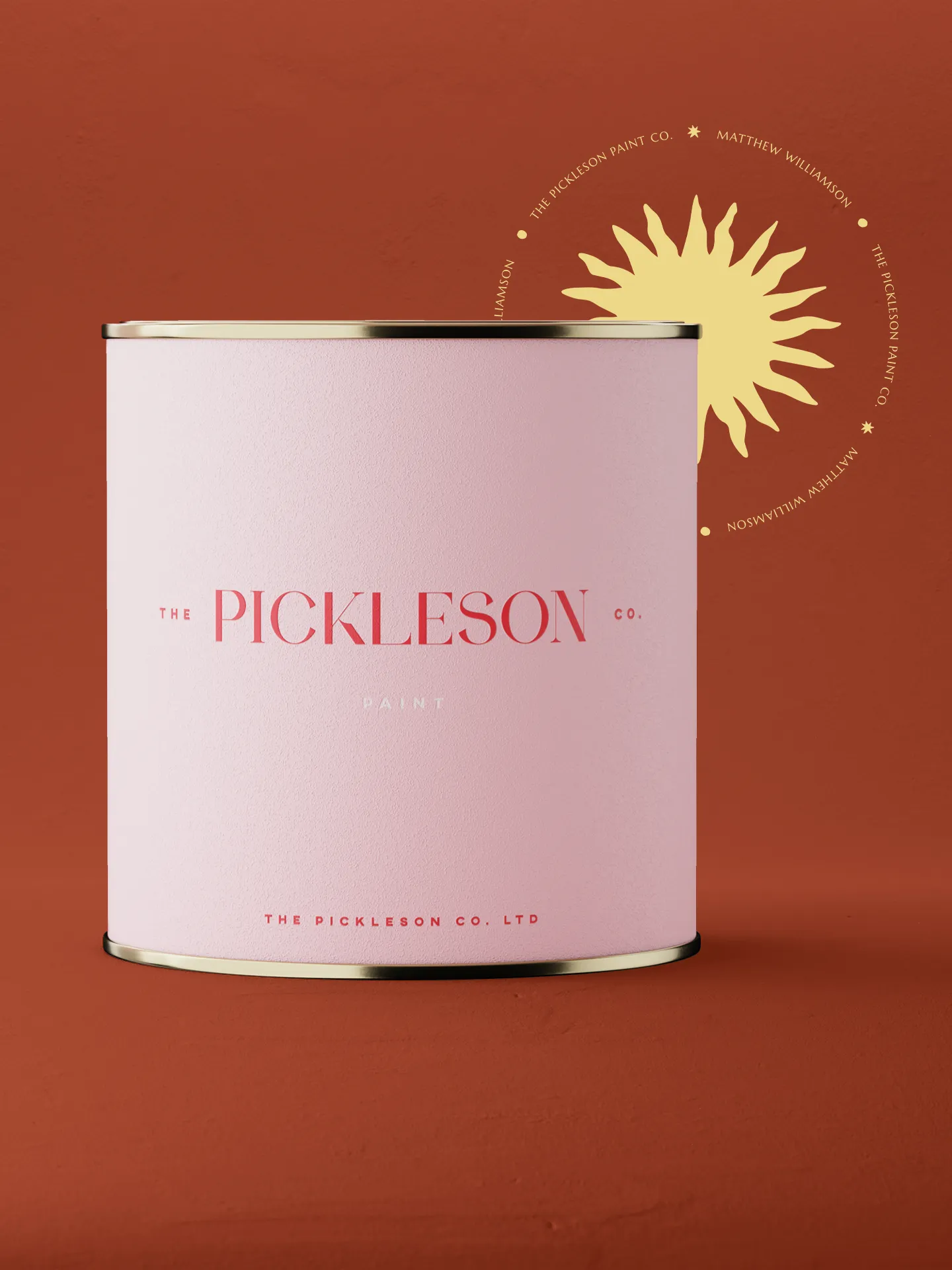 Aphrodite Orange Paint by Matthew Williamson X the Pickleson Paint Co. &amp;mdash; Pickleson