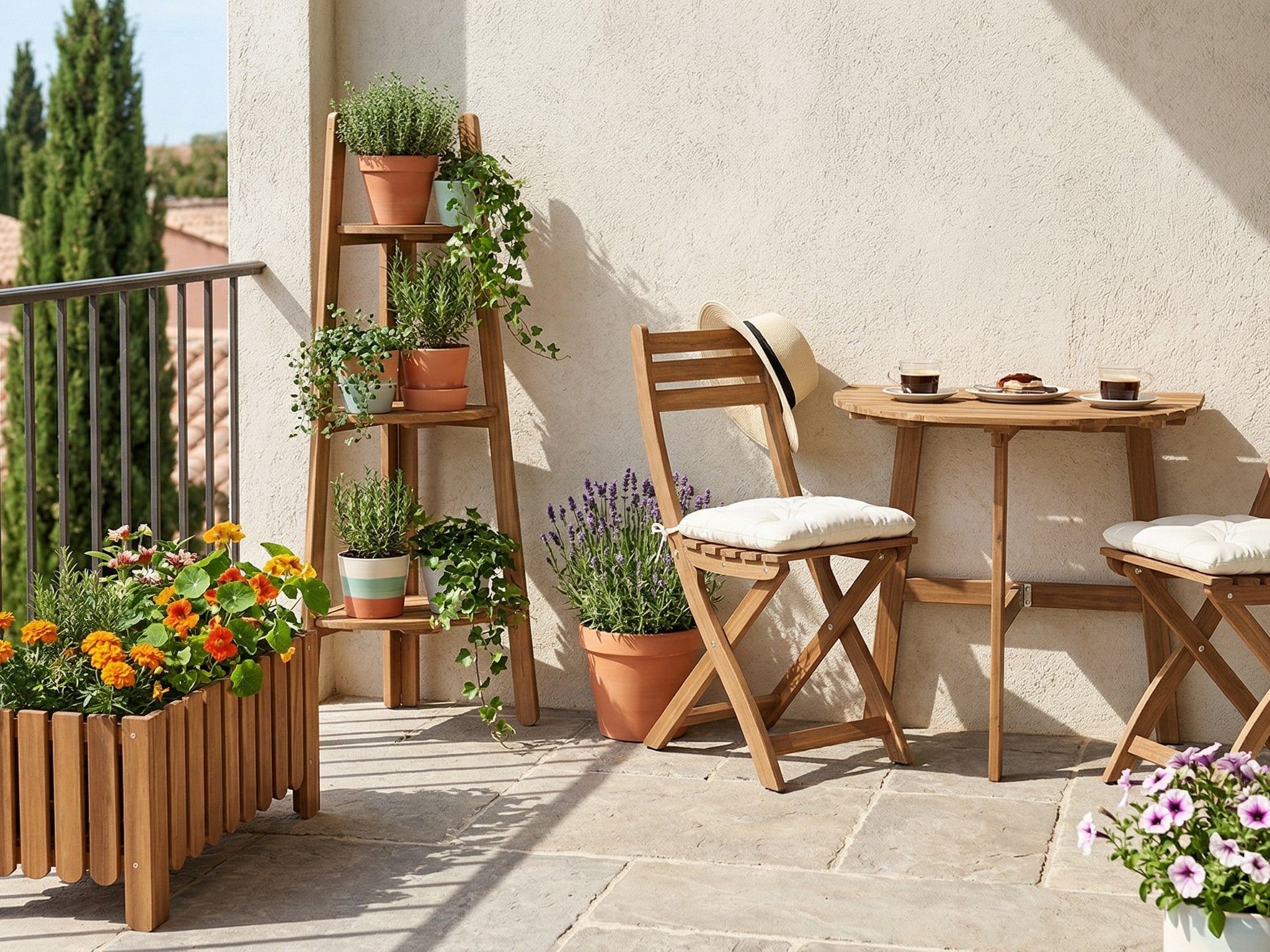 IKEA's Corner Plant Stand is a Small-Space Savior | Gardening Know How