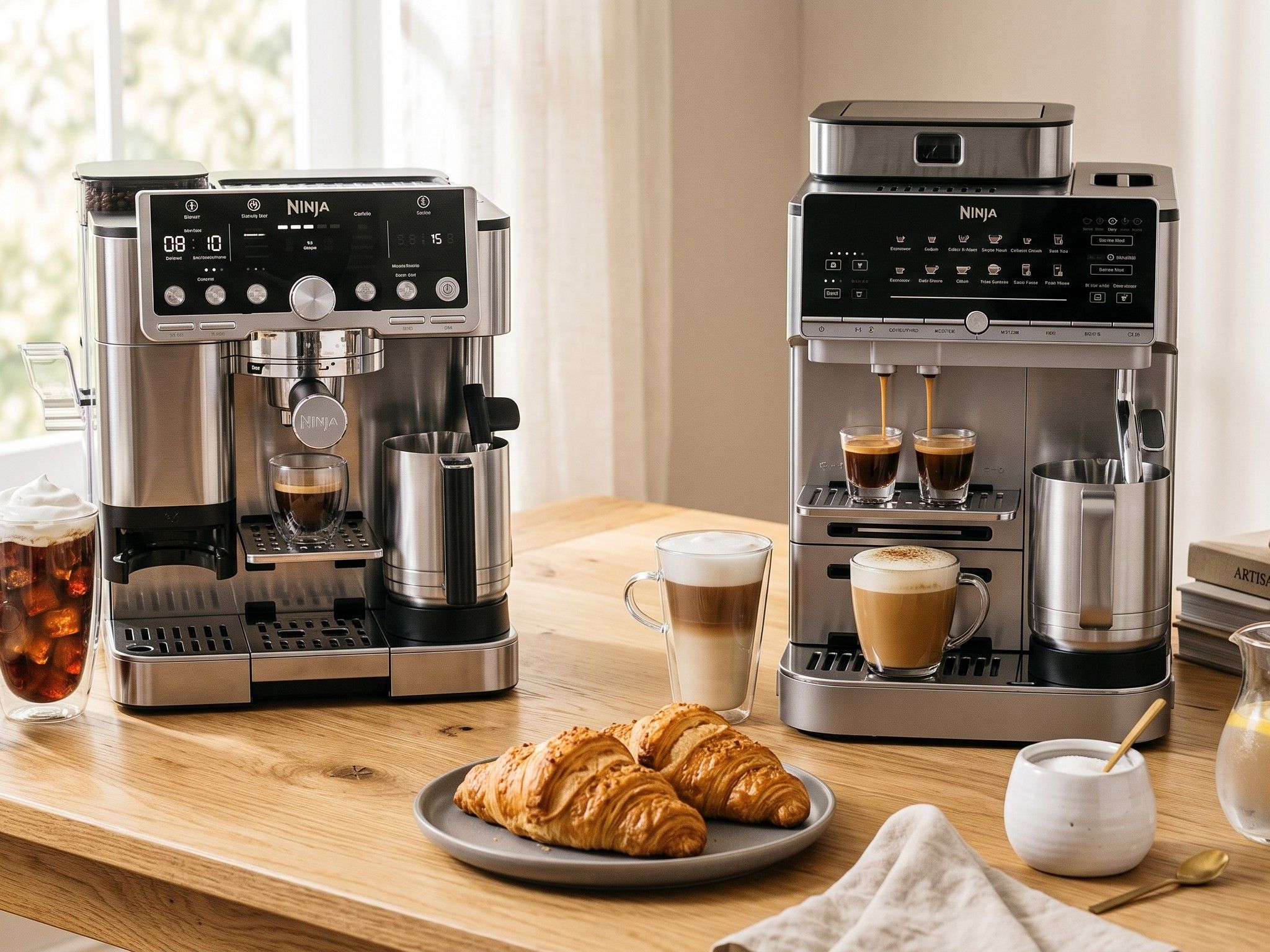 Should you buy the Ninja AutoBarista Pro or the Ninja Luxe Café