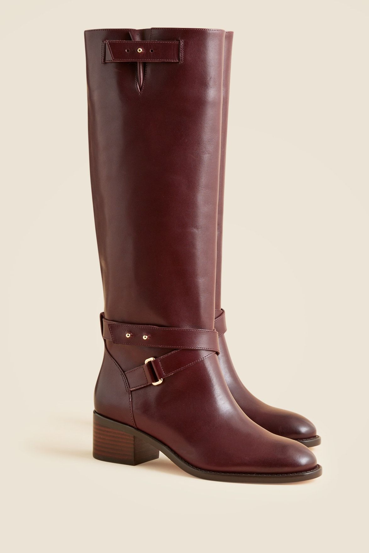 Ryder Knee-High Boots in Leather