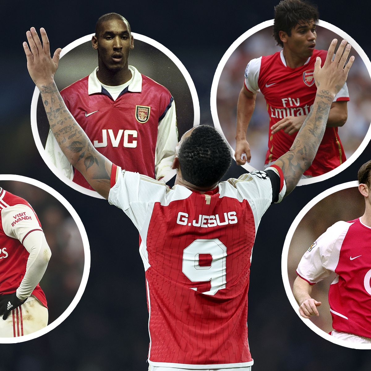 The Arsenal No.9 curse: Why Gabriel Jesus will leave north London