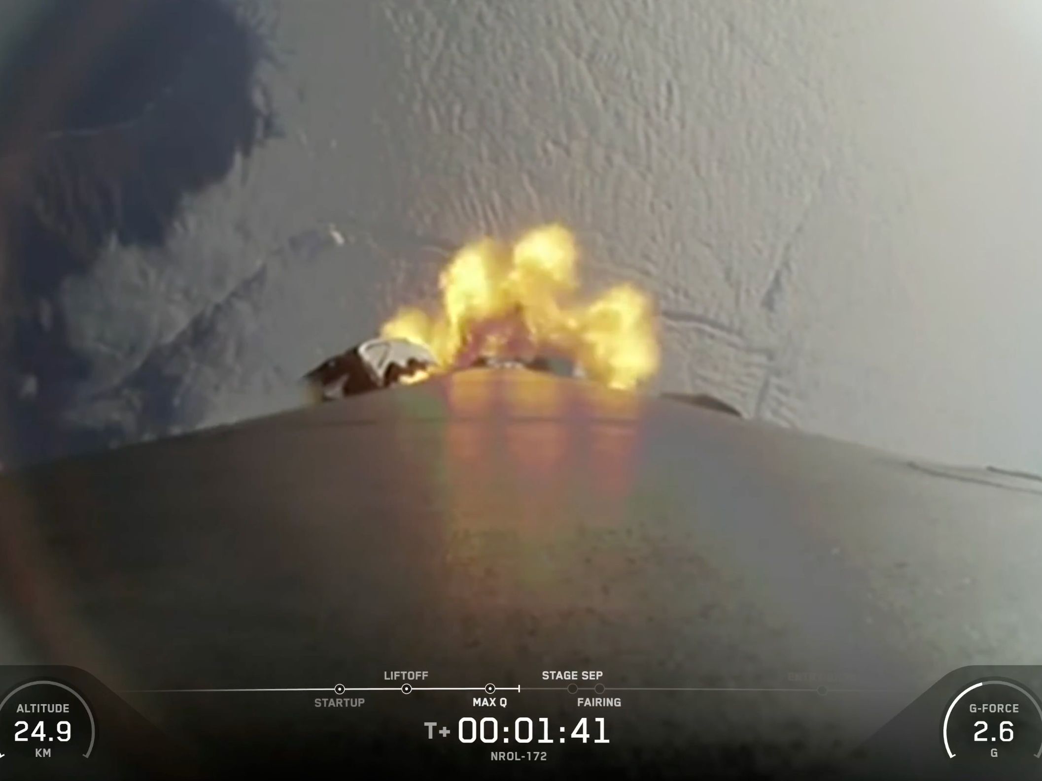 SpaceX launches secret US spy satellites to orbit from California